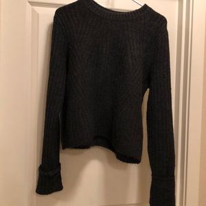 Dark gray sweater